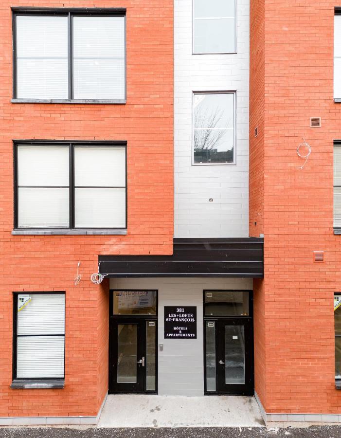 Les Lofts St-Francois - Par Les Lofts Vieux-Quebec Aparthotel Buitenkant foto